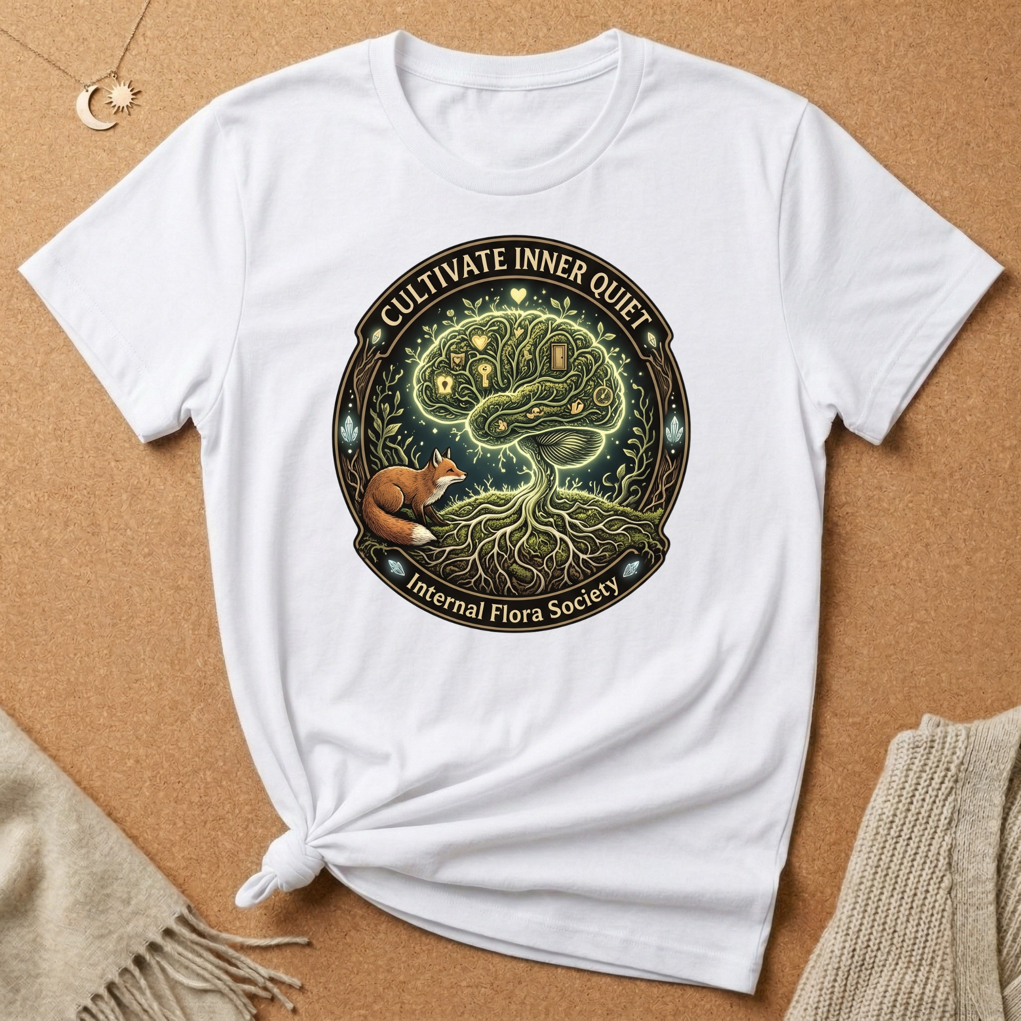 Inner Quiet Fox Tee