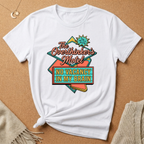 The Overthinker's Motel No Vacancy Sign Tee