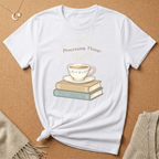 Processing Things teacup with books Tee