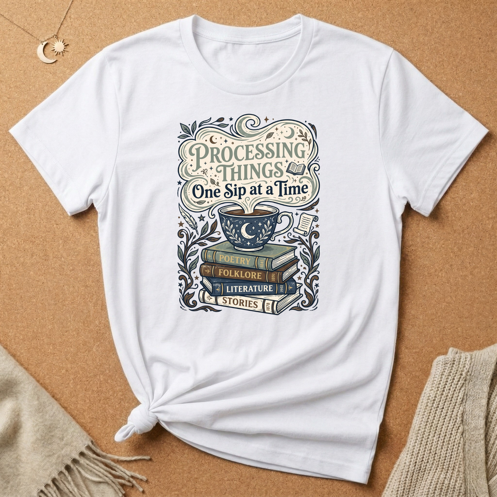 Processing Things One Sip at a Time Tee