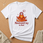 Namast'ay In Bed Sloth Tee