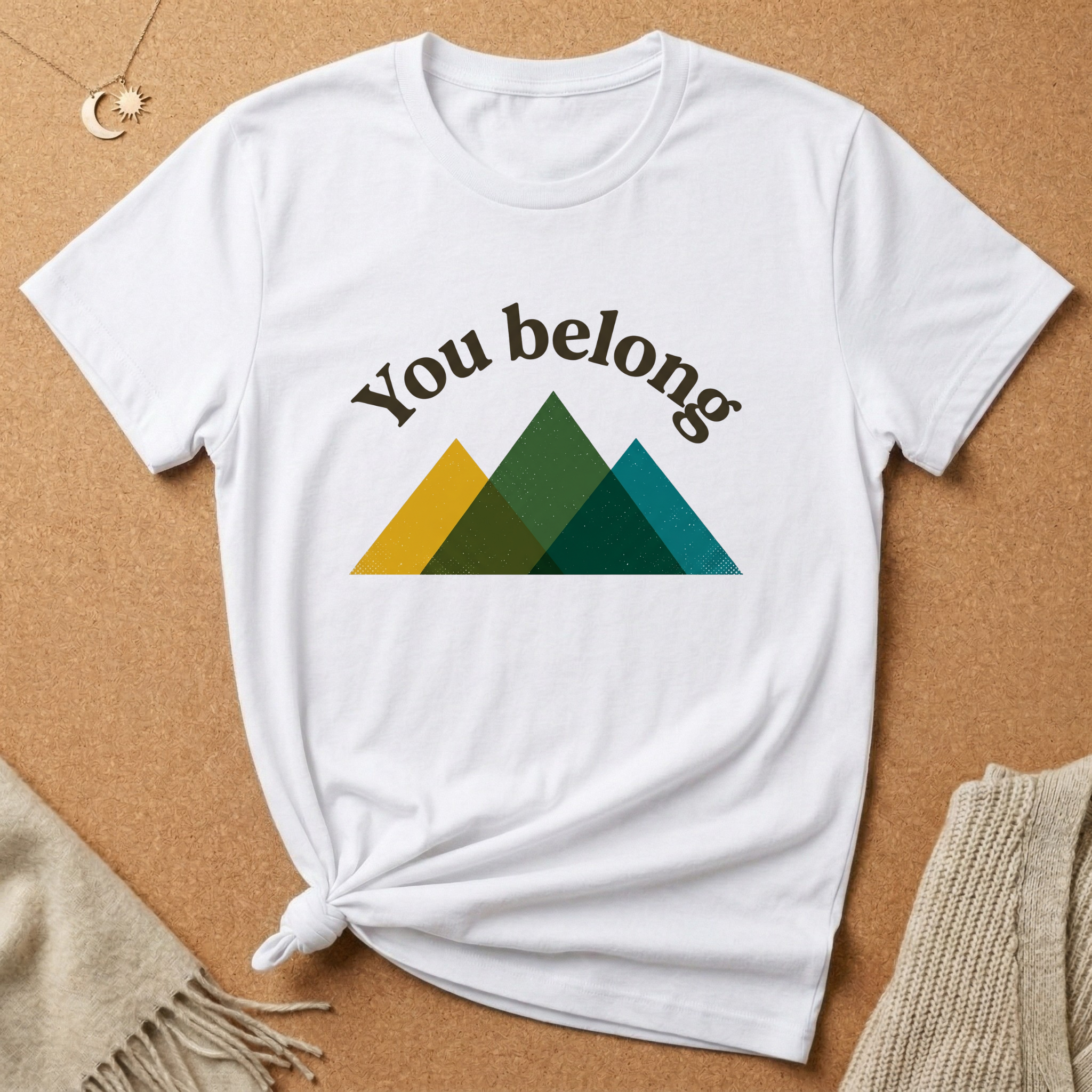 You Belong with Mountains Tee