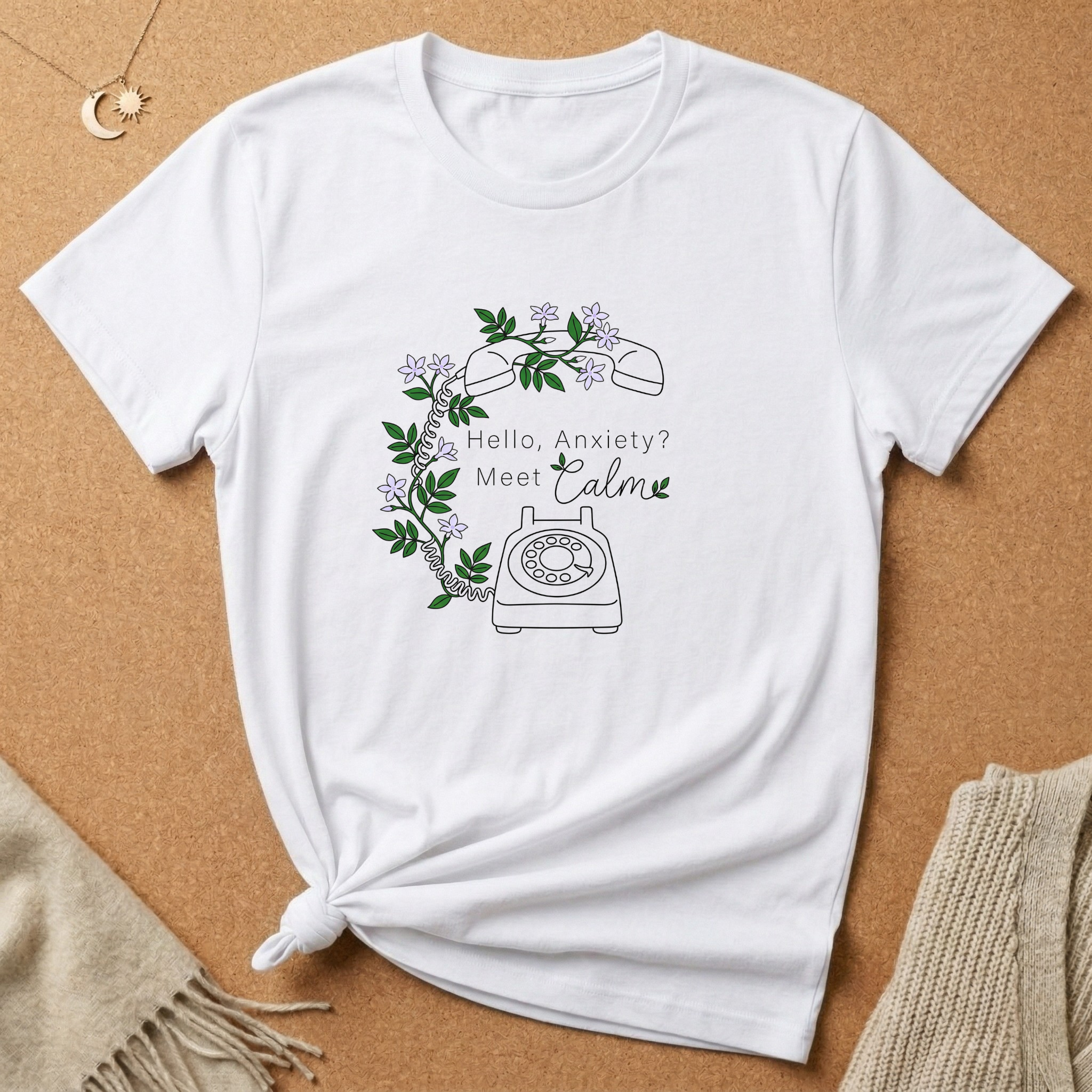 Meet Calm Phone Tee