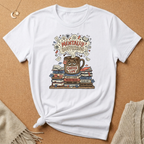 Mentally Buffering with Books Tee