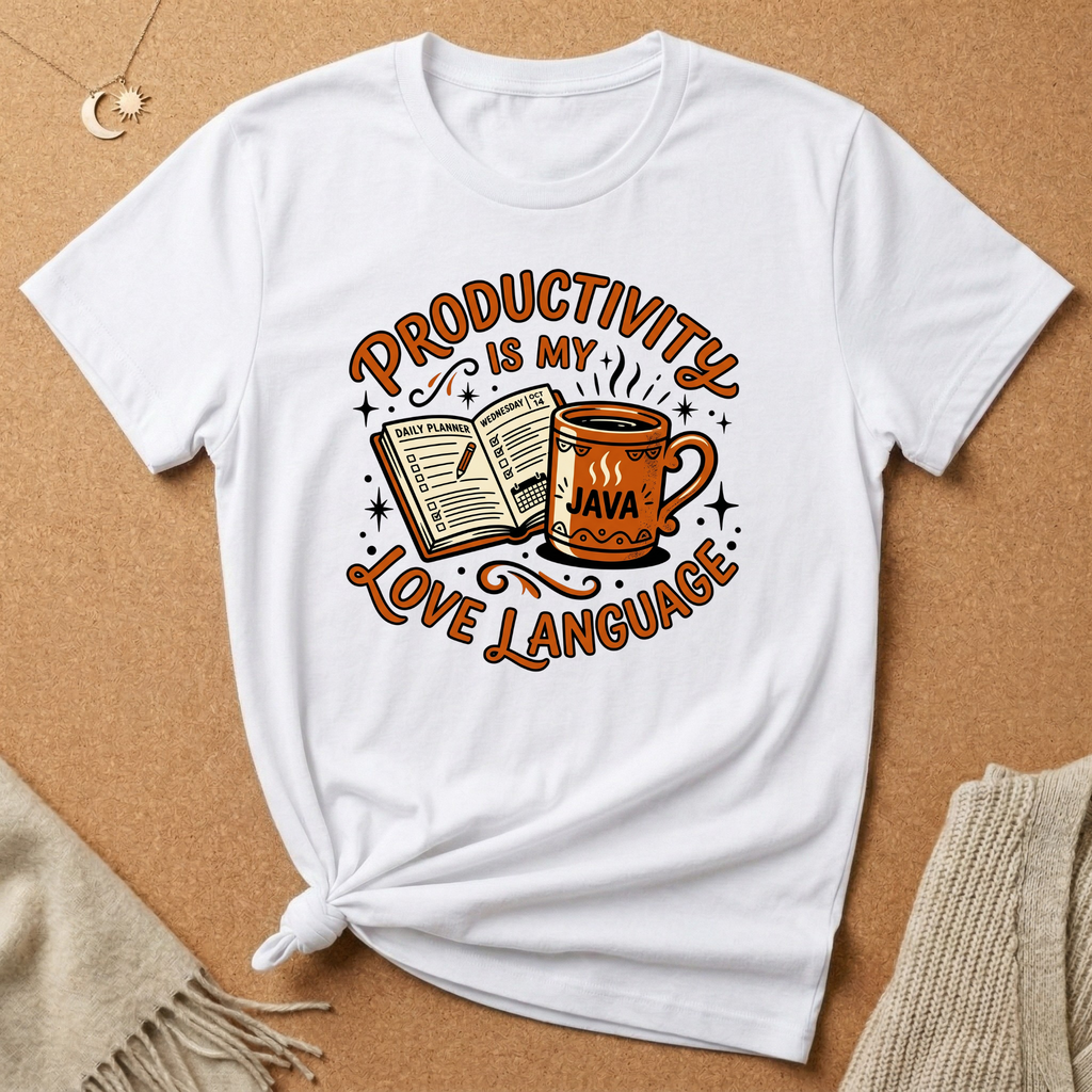Productivity is My Love Language Tee