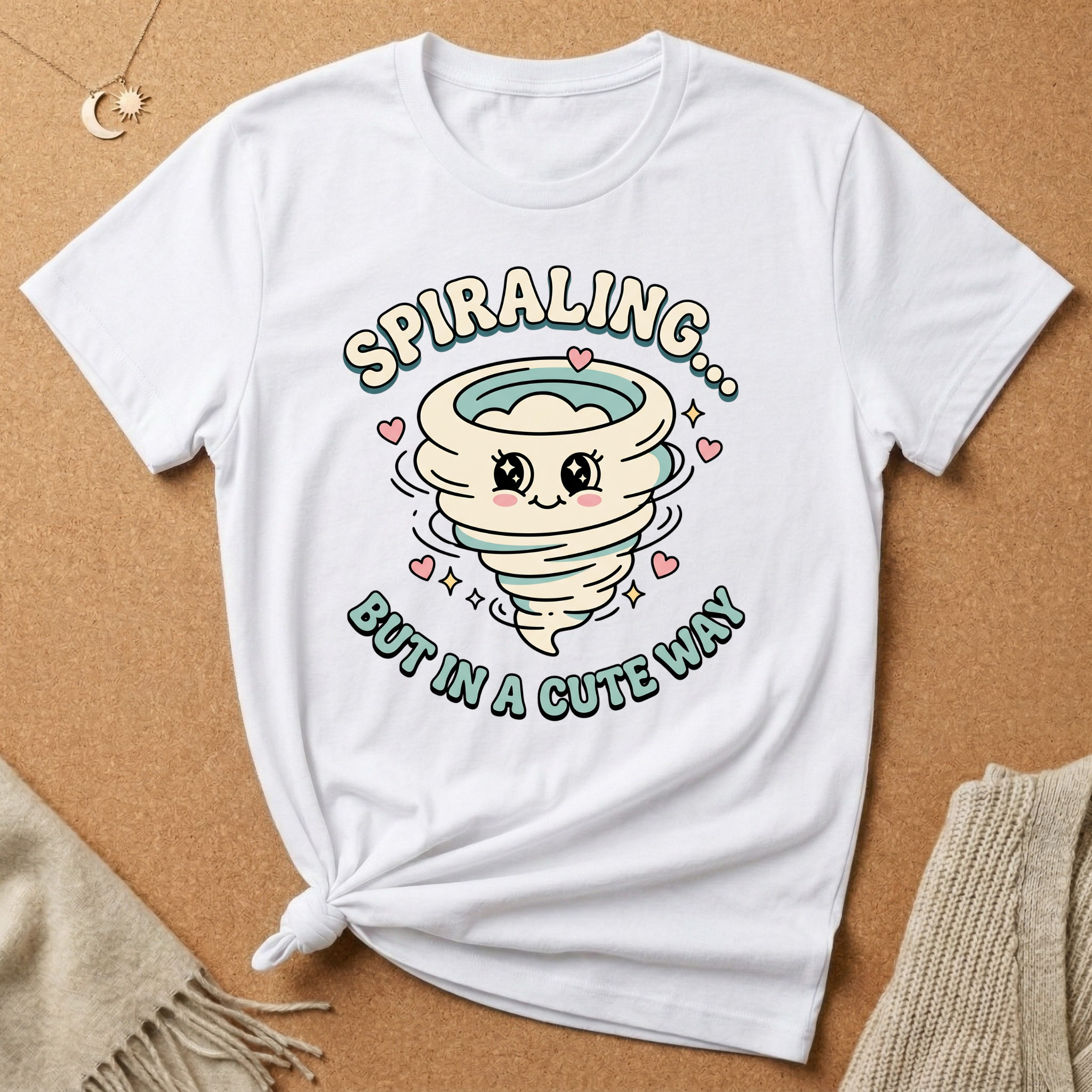 Spiraling...But in a Cute Way Tee