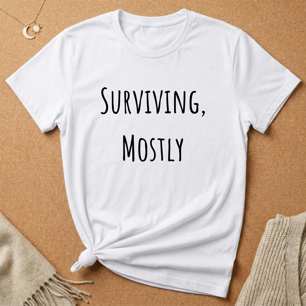 Surviving, Mostly Tee