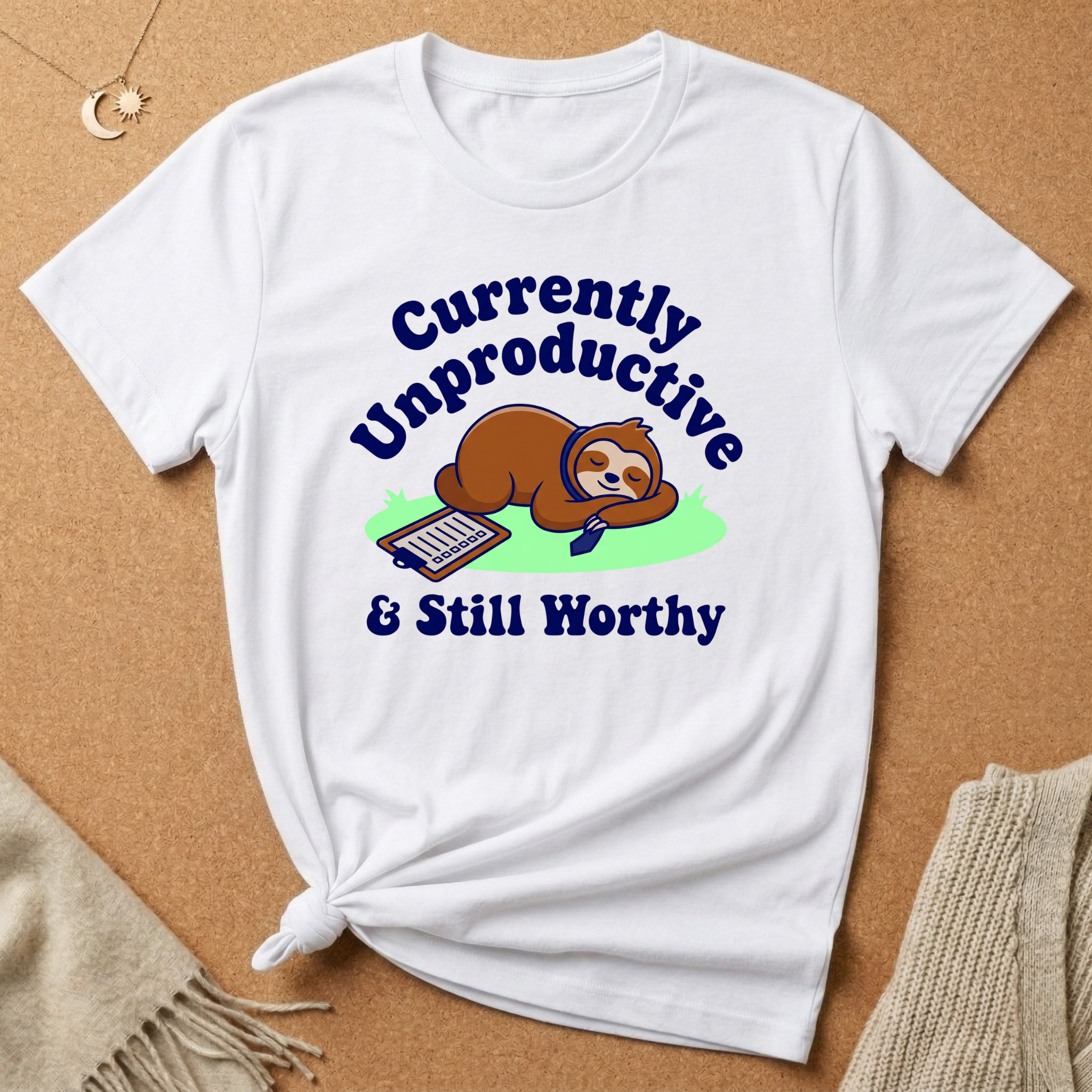 Unproductive and Still Worthy Tee
