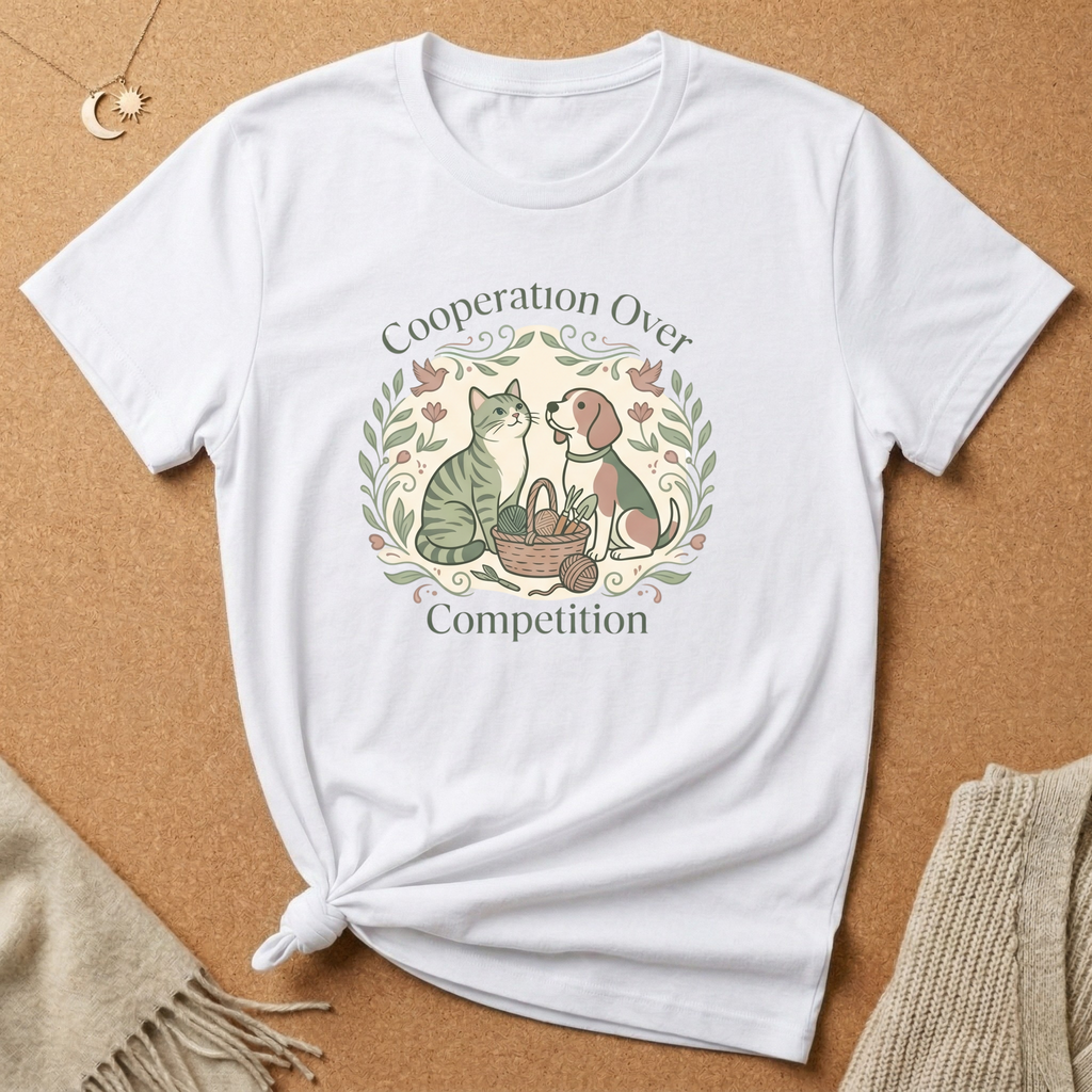 Cooperation Over Competition Tee
