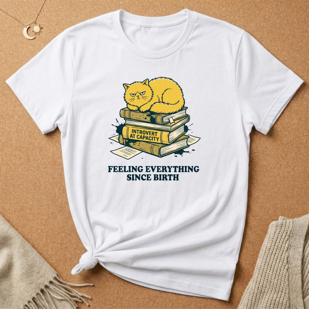 Feeling Everything Cat Tee
