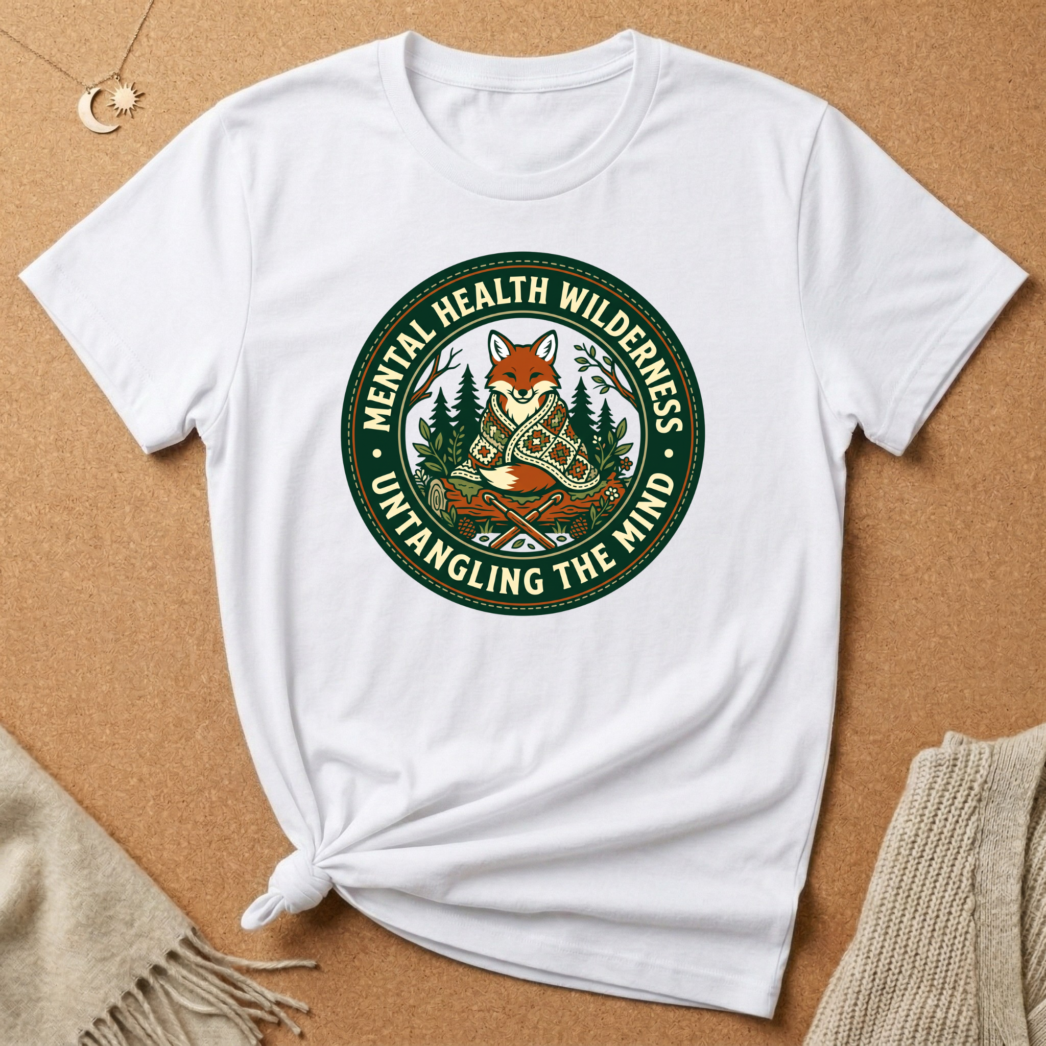 Cozy Crochet Fox Tee