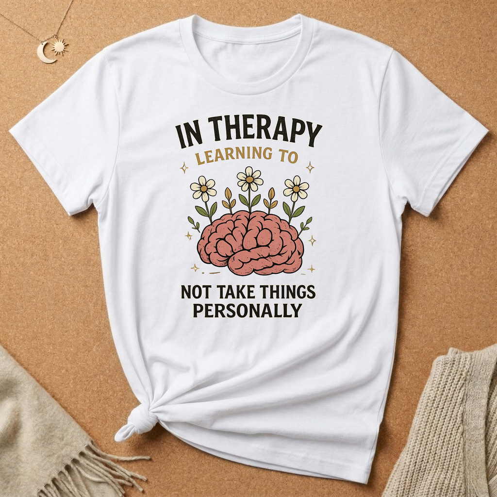 In Therapy Learning to Not Take Things Personally Tee