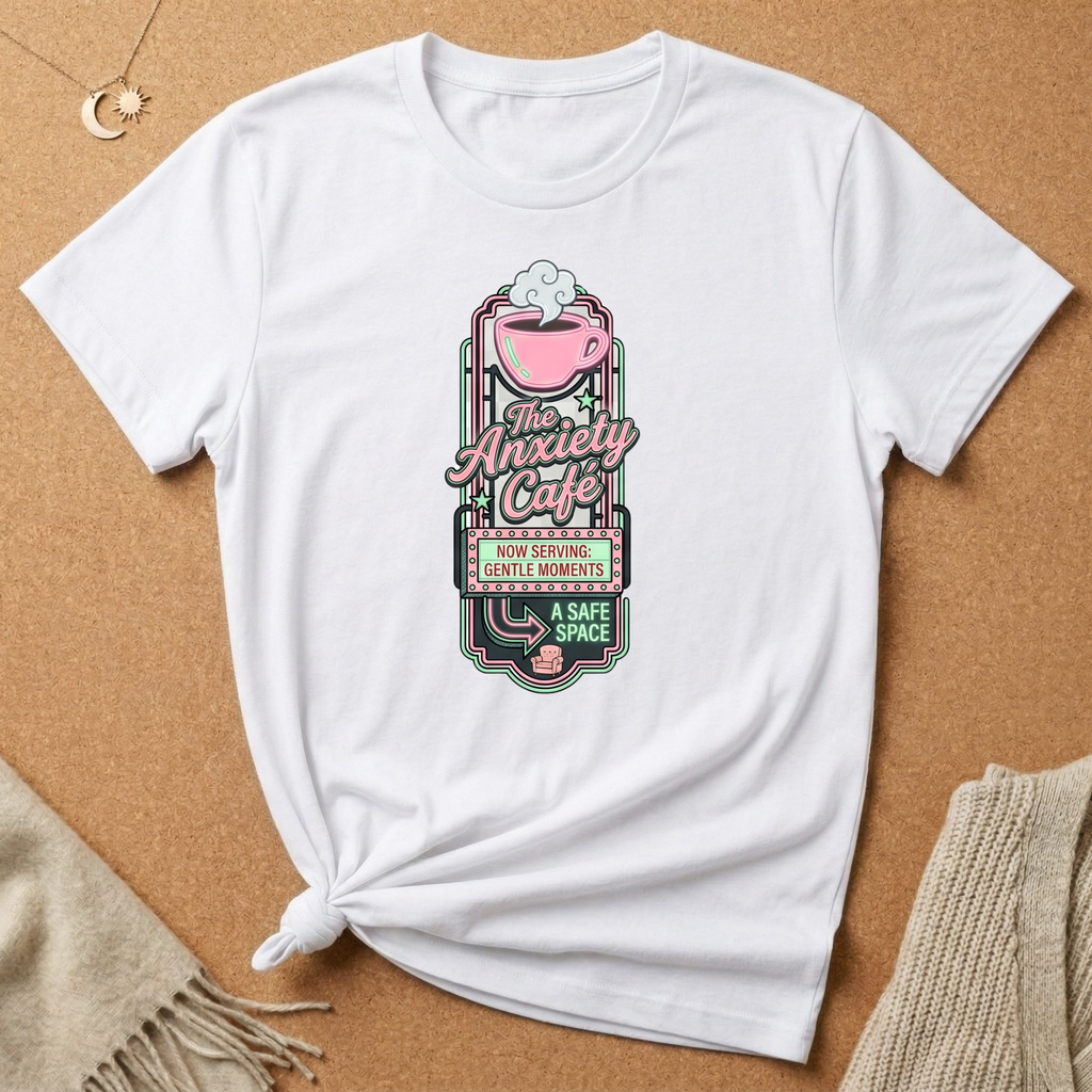 Gentle Moments Anxiety Cafe Tee