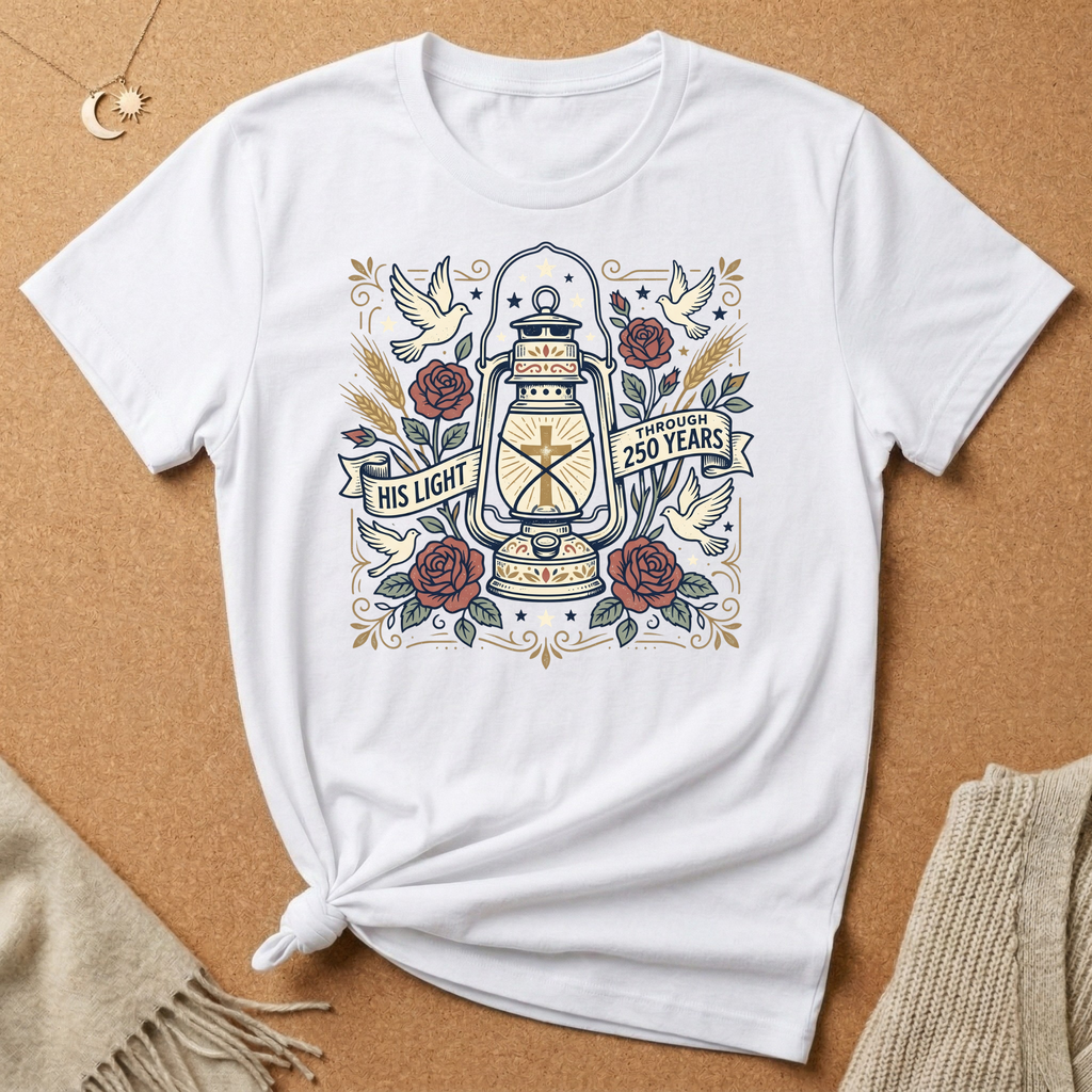 His Light Through 250 Years Tee