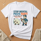 Mental Pests? Choose Mindful Mist! Vintage Ad Tee