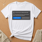 System Alert: Brain Overload [Accept Sleep] Tee (Copy)