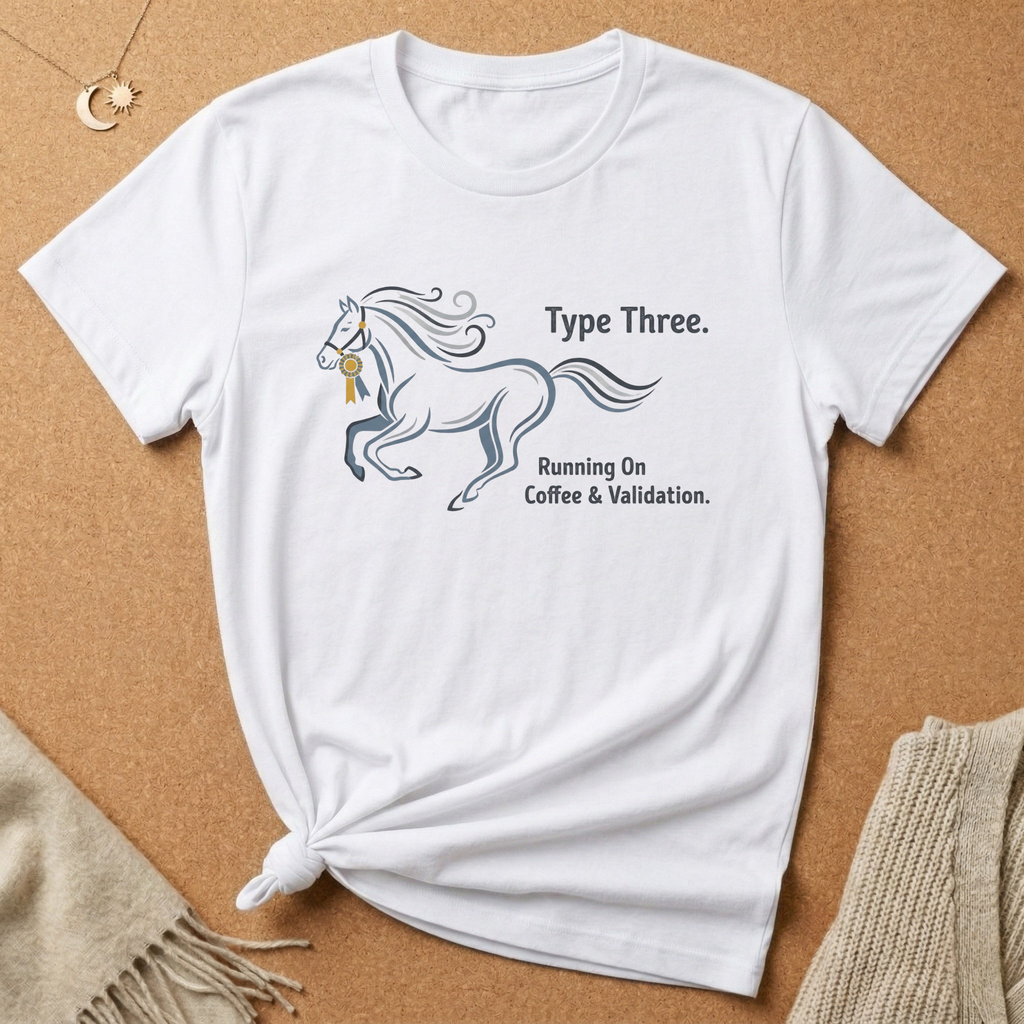 Type Three. Running On Coffee and Validation Tee