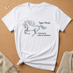 Type Three. Running On Coffee and Validation Tee