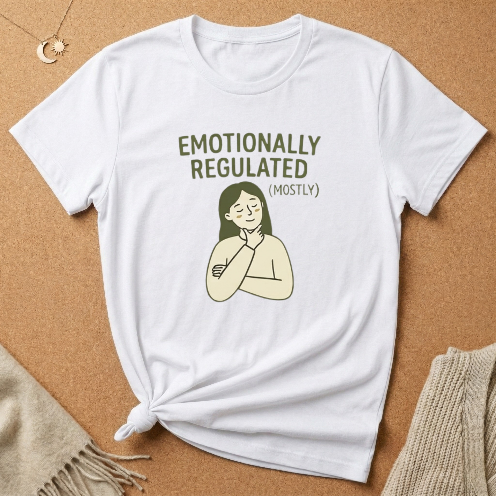 Emotionally Regulated (Mostly) Tee