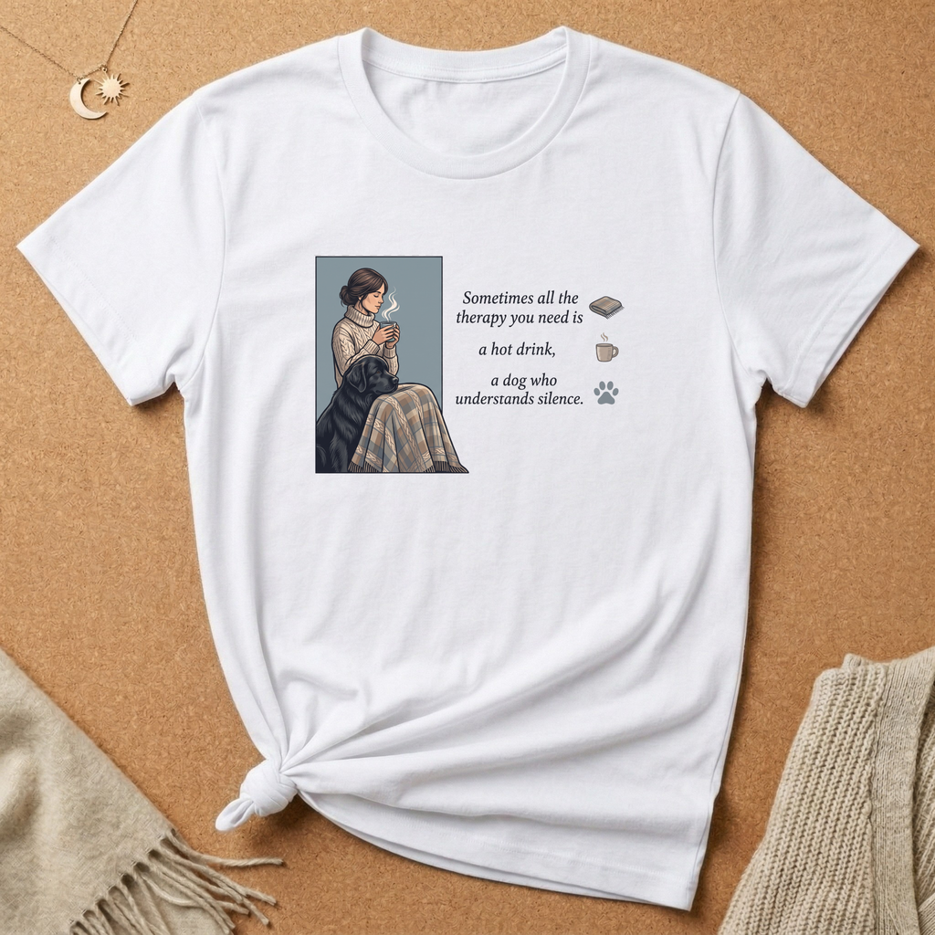 All the Therapy You Need Dog Tee