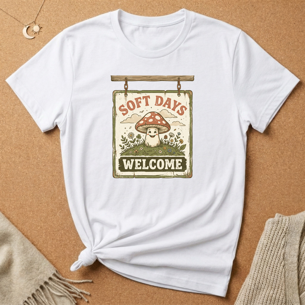 Soft Days Welcome Tee