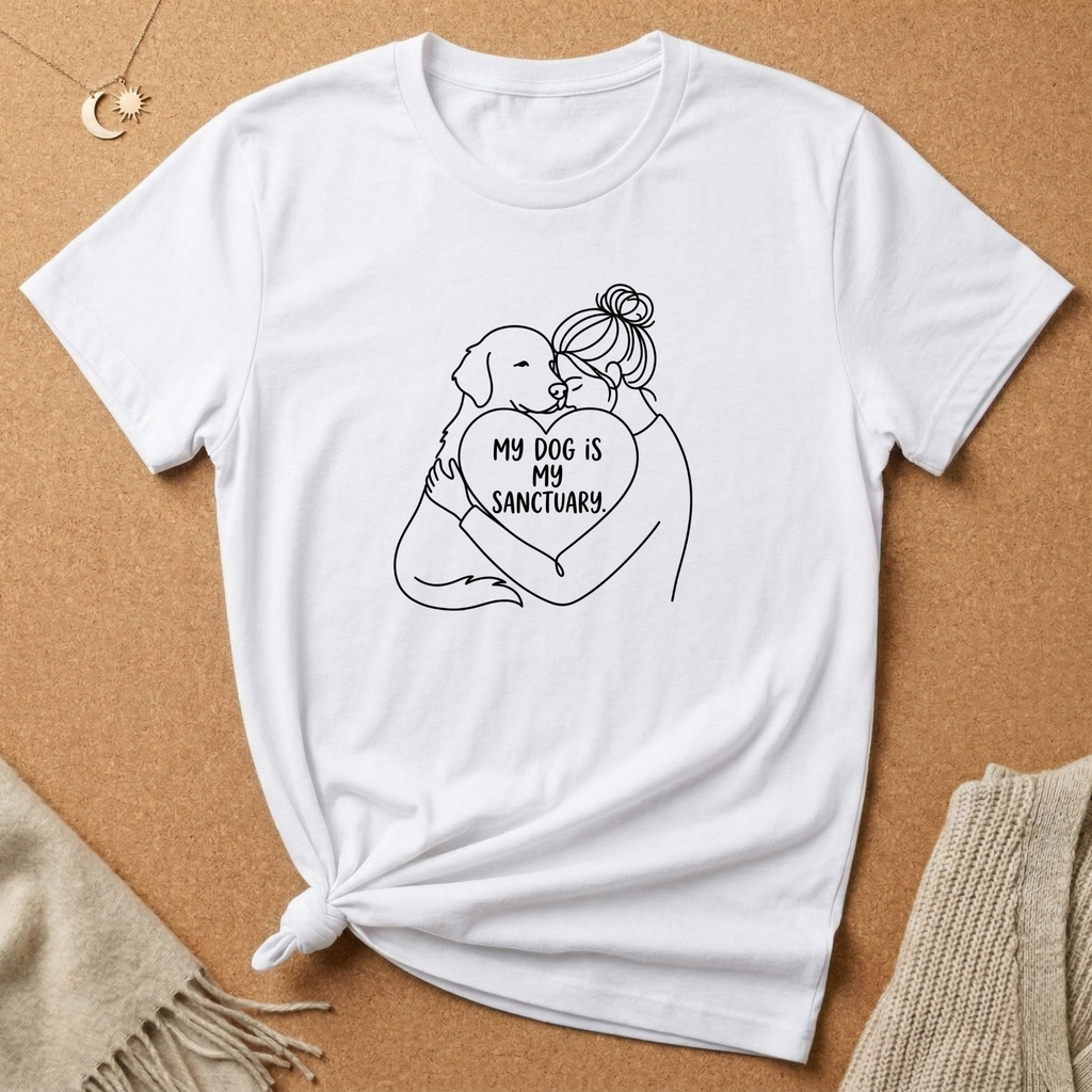 My Dog Is My Sanctuary Tee
