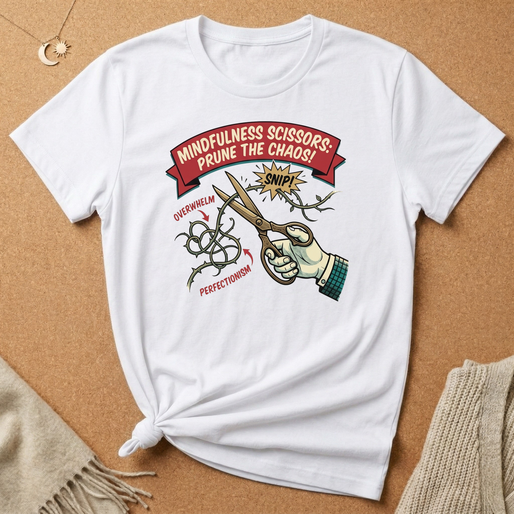 Mindfulness Scissors Tee