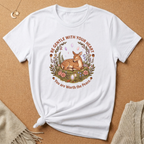 Gentle with Your Heart Deer Tee