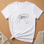 Quiet Mind, Busy Hands Crochet Tee