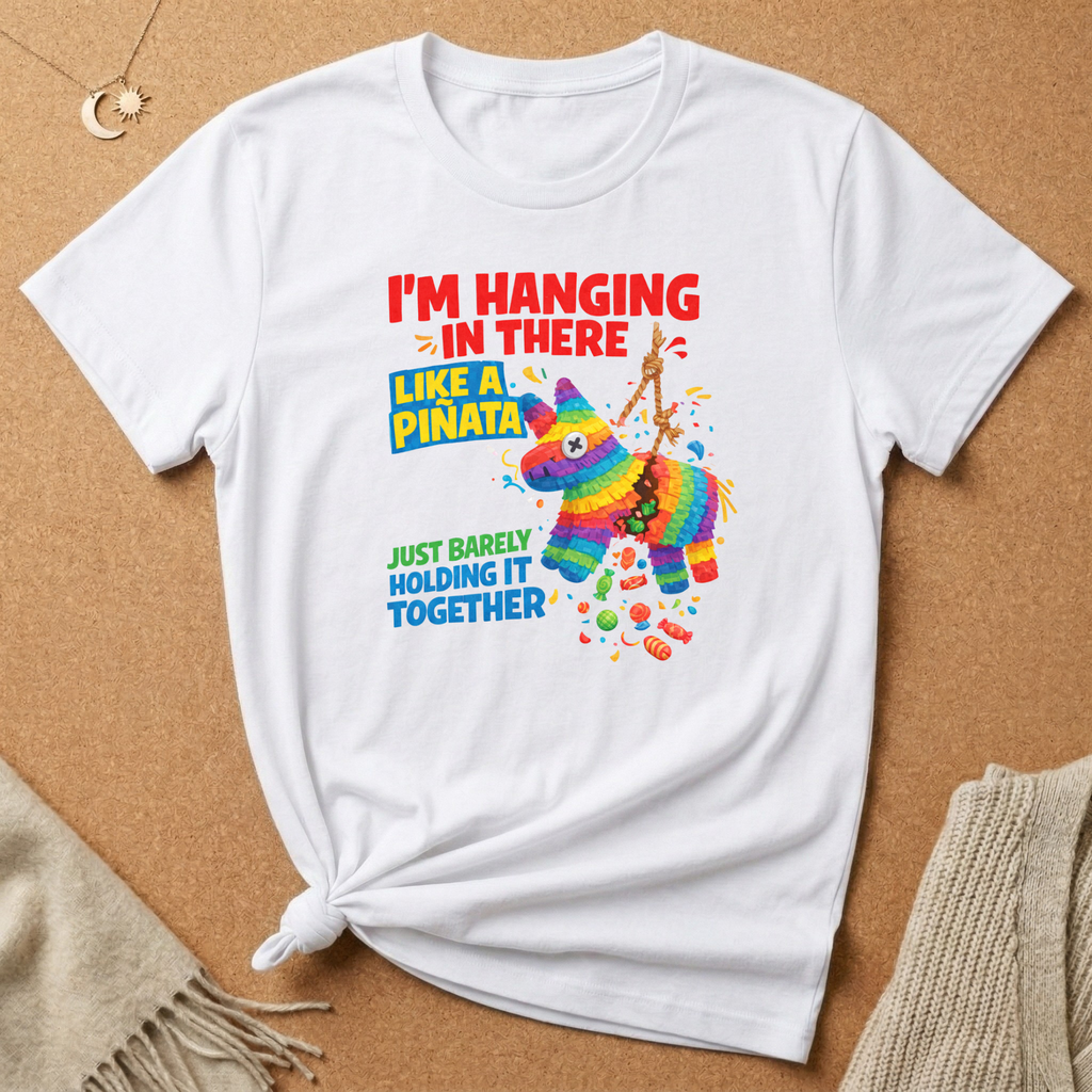 Hang In There Pinata Tee