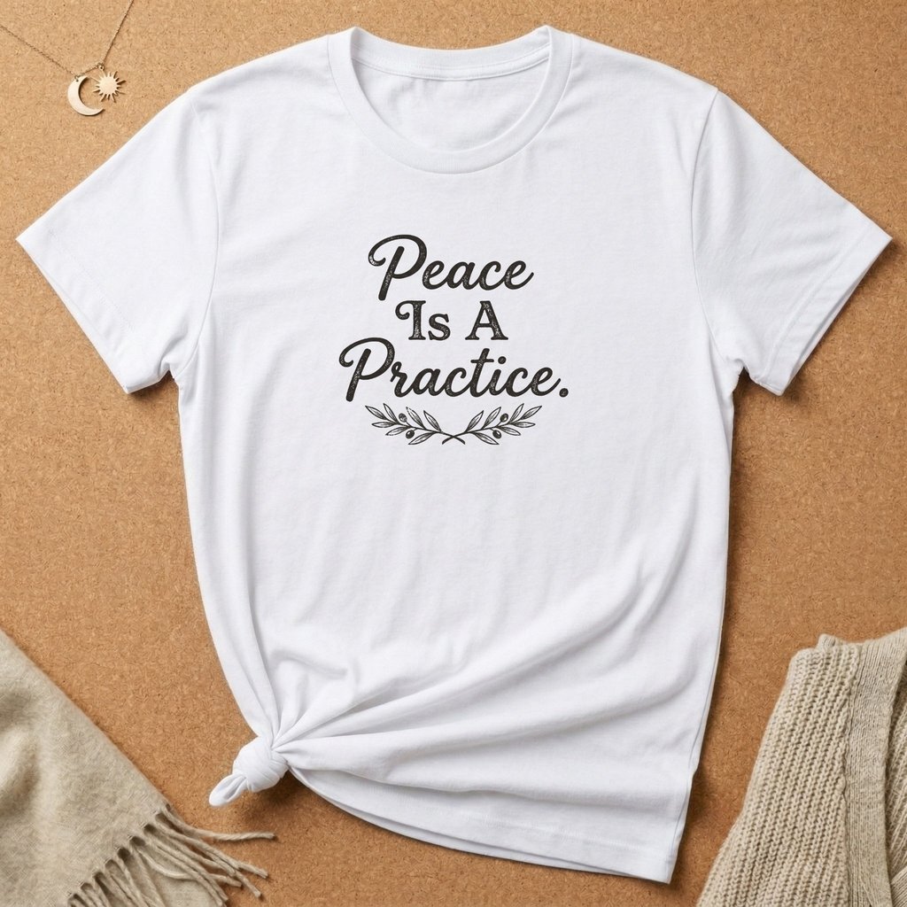Peace Is a Practice Tee