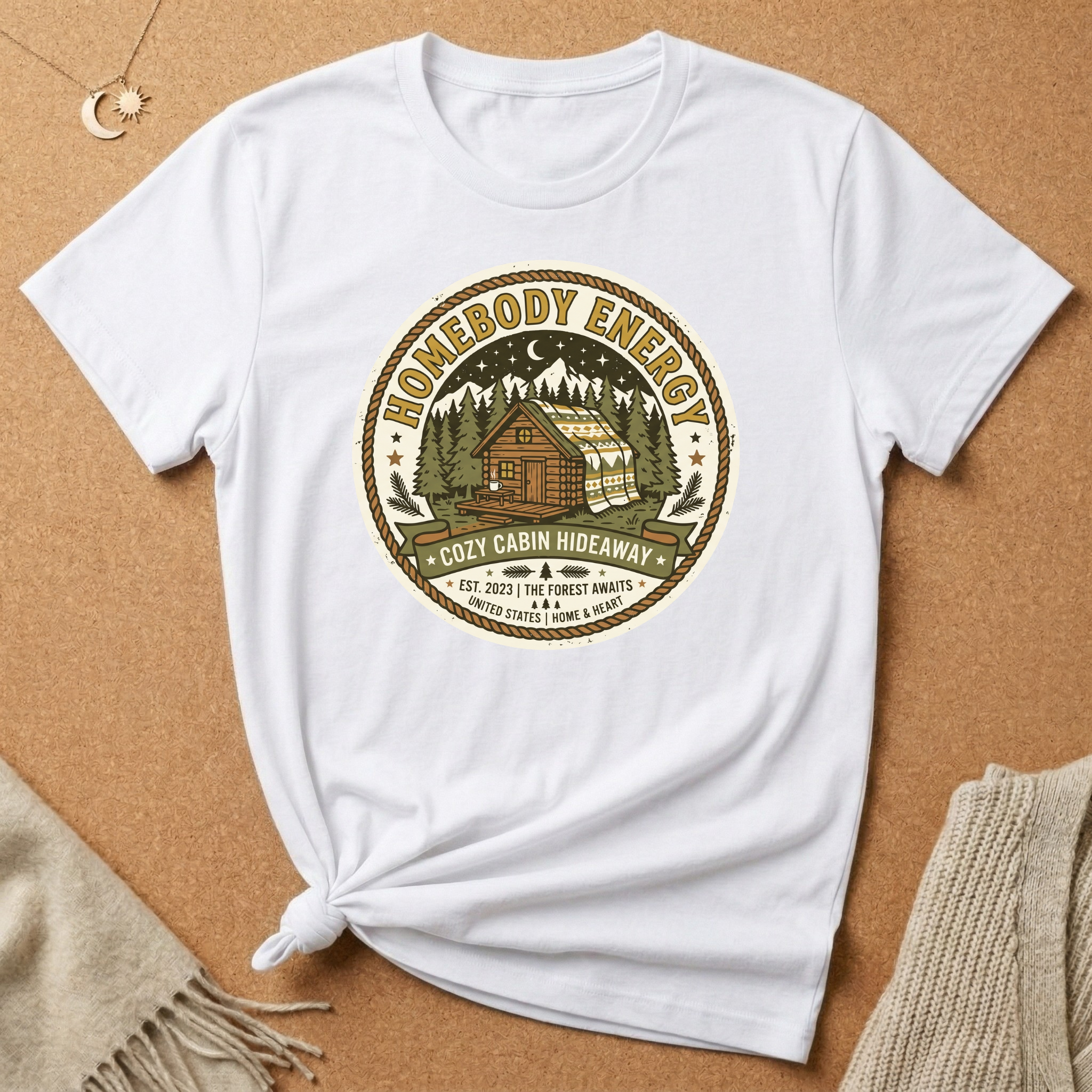 Homebody Energy Cabin Tee