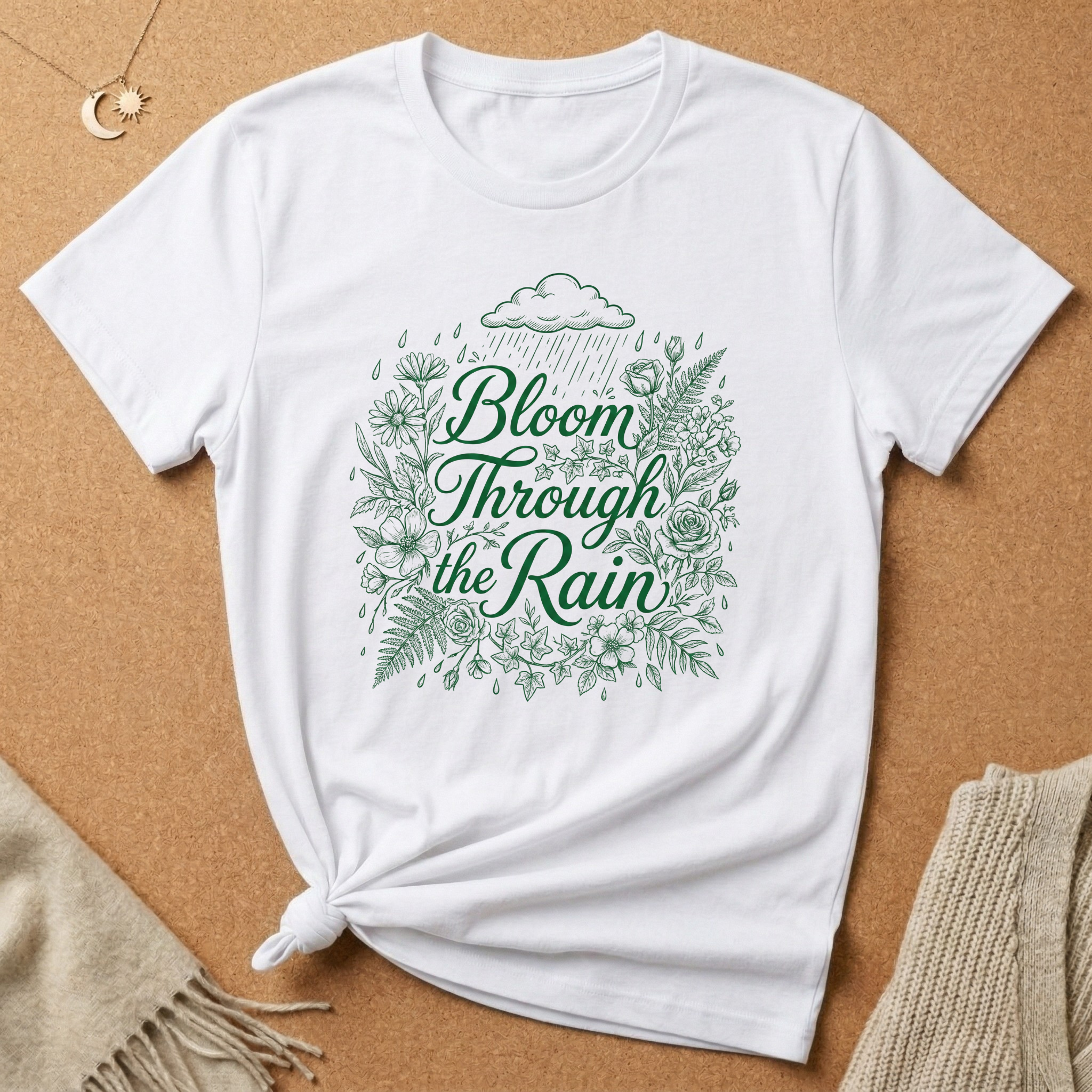 Bloom Through the Rain Tee