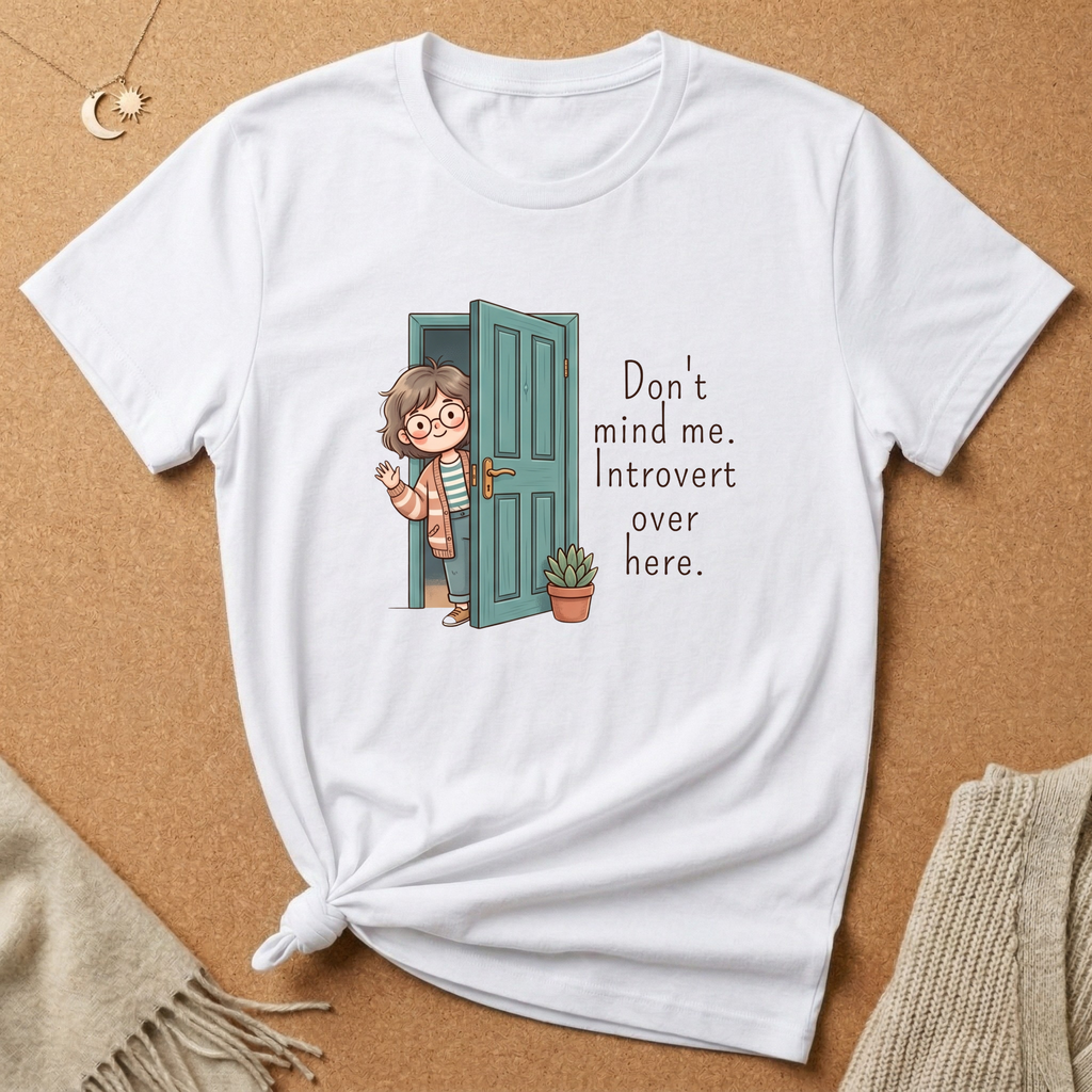 Don't Mind Me Introvert Tee