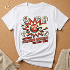 What If Button Vintage Ad Tee