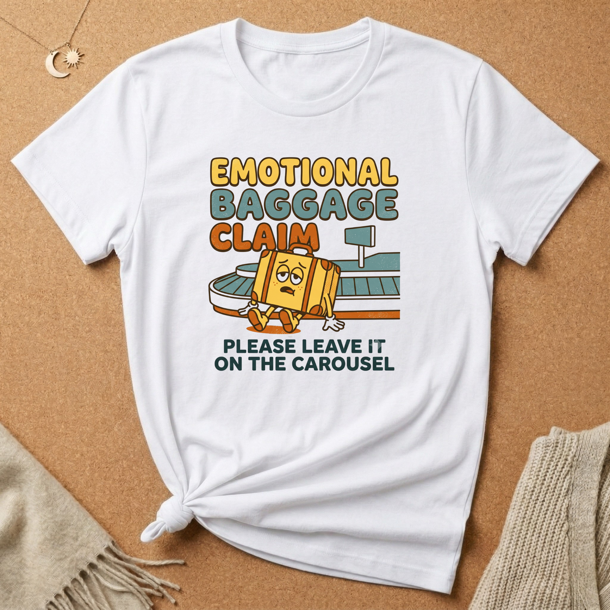 Emotional Baggage Claim Tee