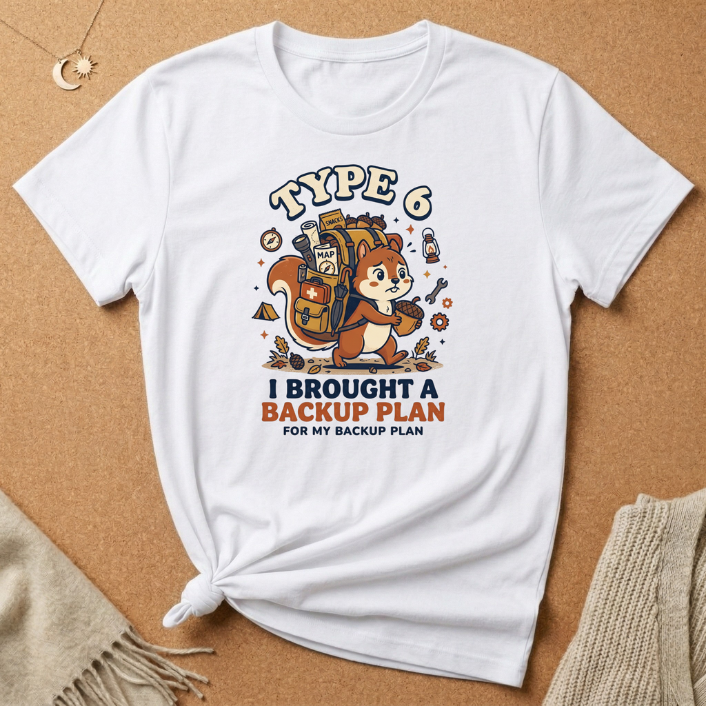 Type 6 I Brought a Backup Plan Tee