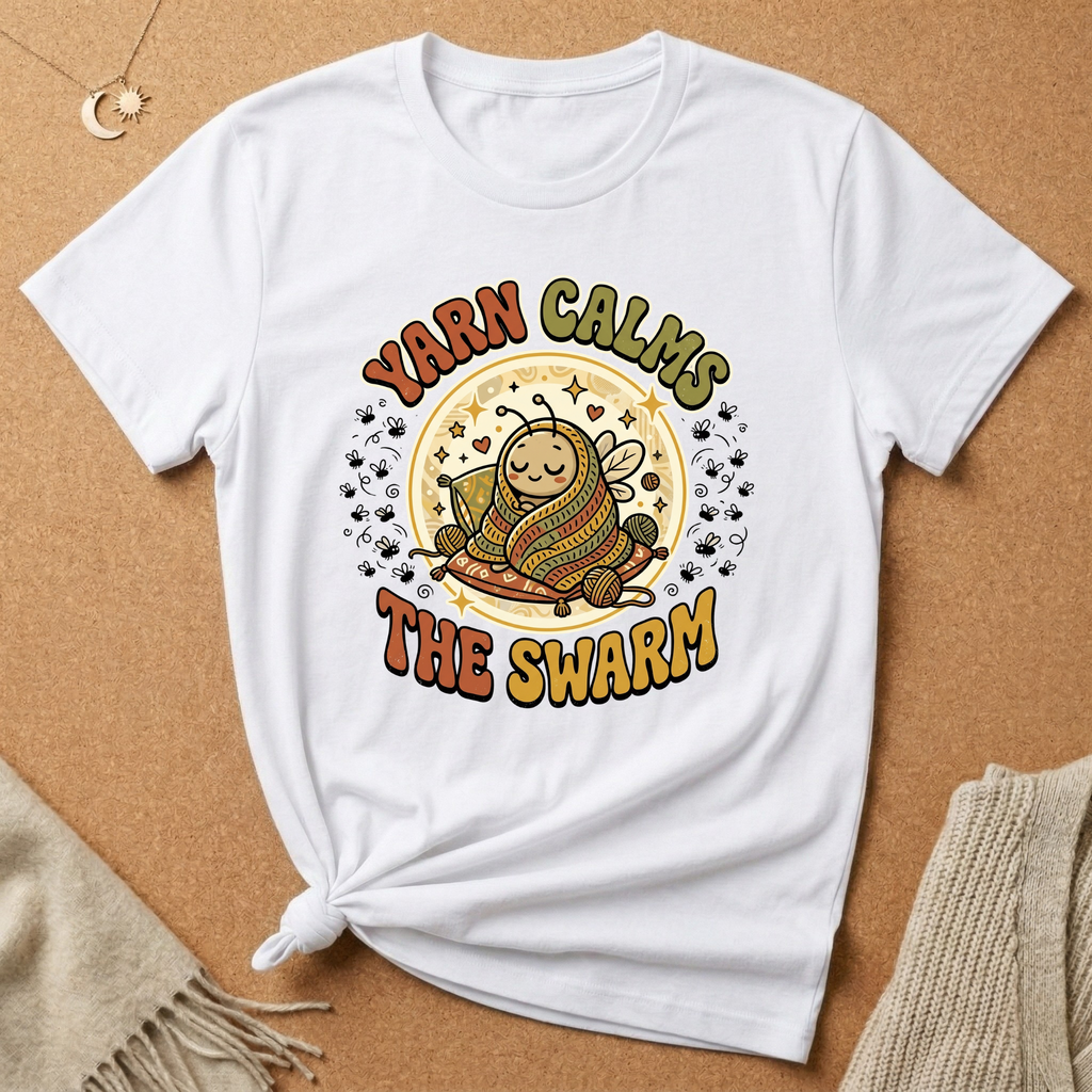 Yarn Calms the Swarm Tee