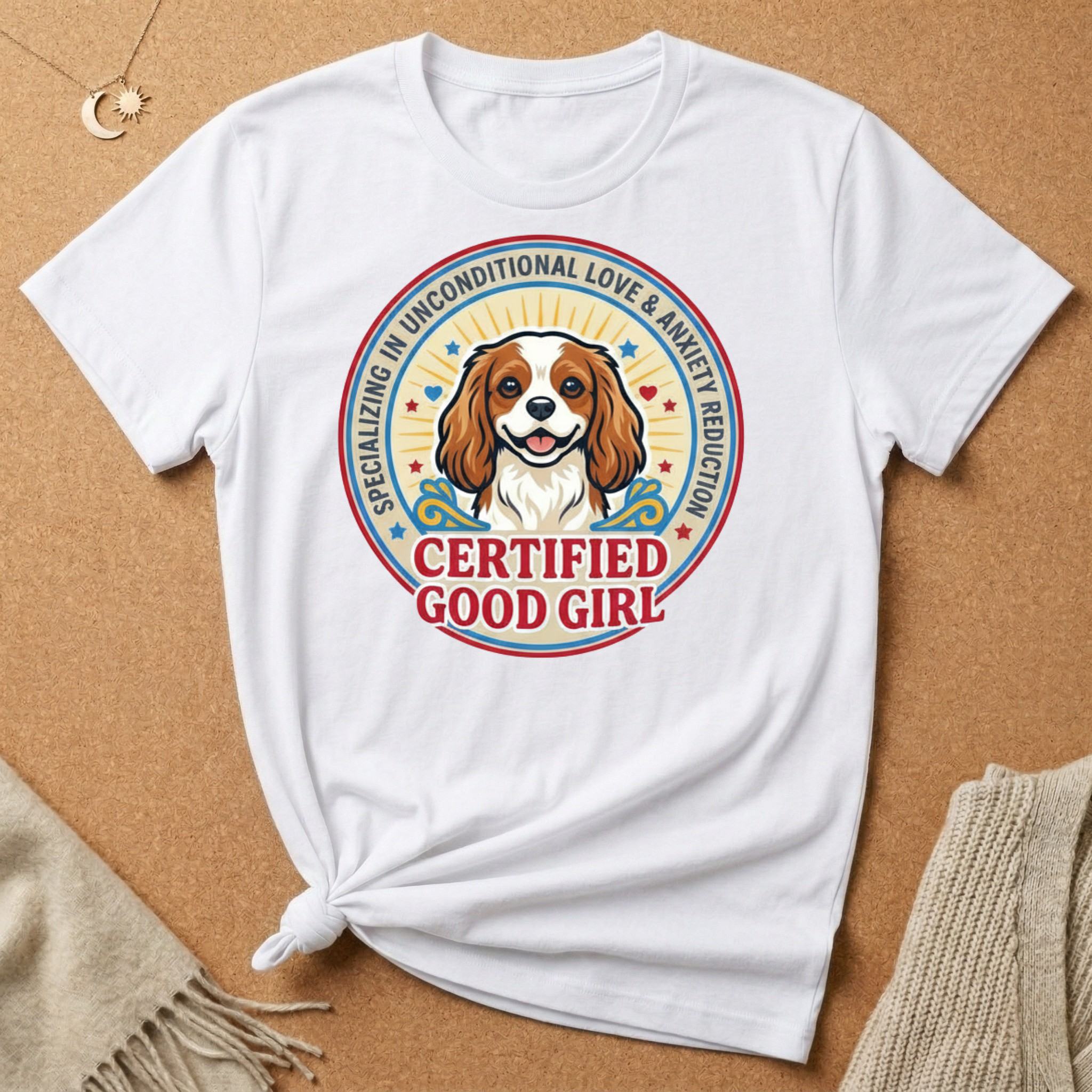 Certified Good Girl Cocker Spaniel Tee