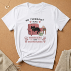 My Therapist Cat with Hearts Tee