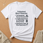 Professional What If Generator List Tee