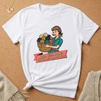 Just a Girl and Support Yarn Tee