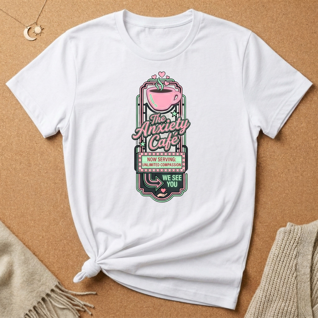 Compassion Anxiety Cafe Tee