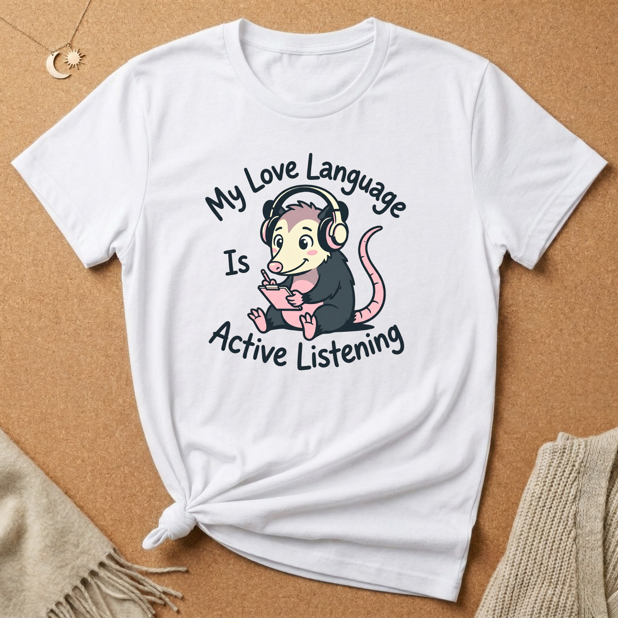 My Love Language Is Active Listening Tee