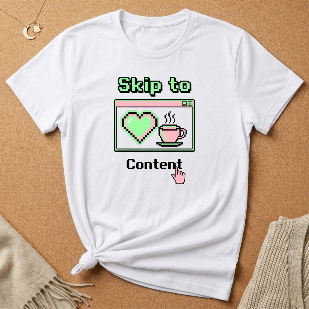 Skip to Content Pixelated Tee