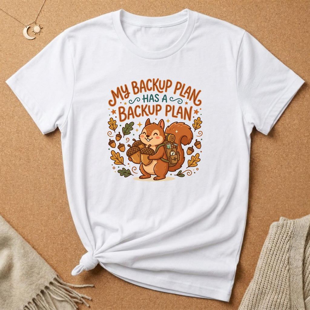 My Backup Plan has a Backup Plan Tee