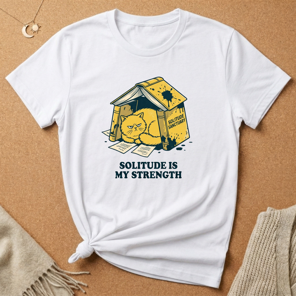 Solitude Cat Tee