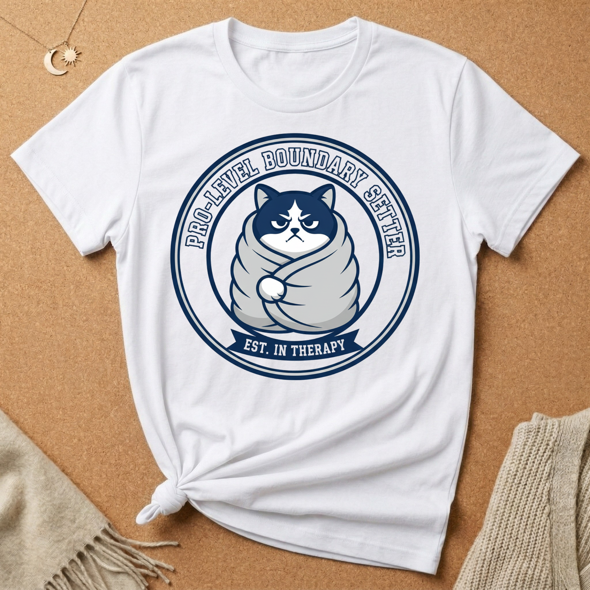Pro Level Boundary Setter Cat Tee