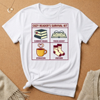 Cozy Reader's Survival Kit Tee