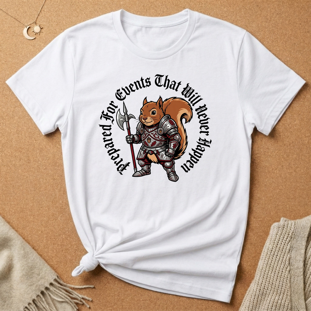 Prepared Warrior Squirrel Tee